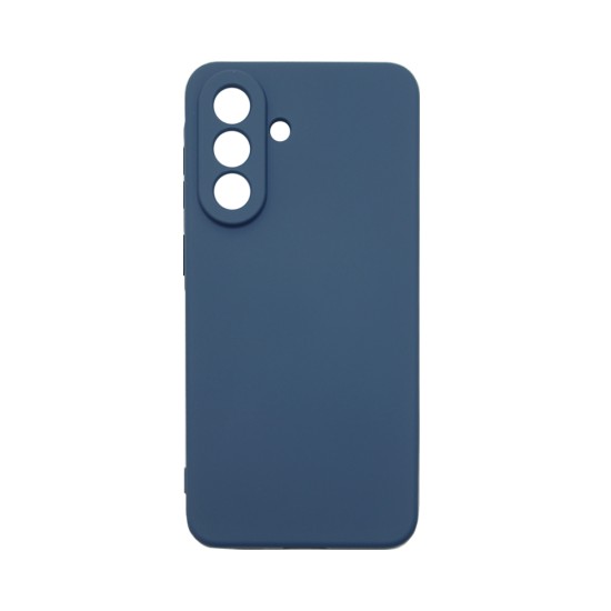 Capa de Silicone com Moldura de Câmera para Samsung Galaxy A57 Azul Escuro